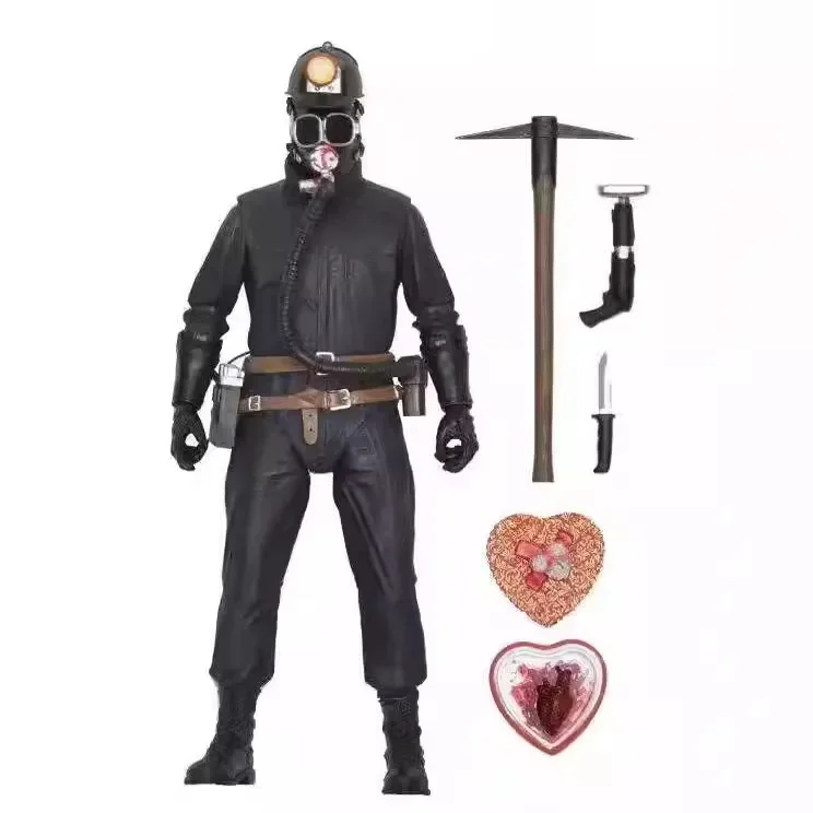 My Bloody Valentine Ultimate Miner Action Figure, Brinquedos Colecionáveis, Presentes, 7"