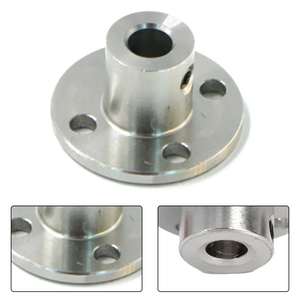 Screws Flange Coupling For Model Shafts Power Tools Shaft Coupling 22x22x12mm 8pcs Fixing Screws Flange Couplings