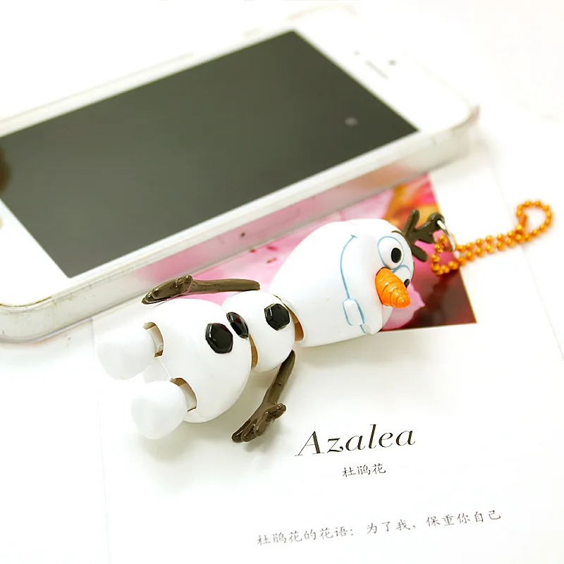 Disney Frozen Pupazzo di neve Olaf 4.5 cm Mini Figura Anime Decorazione Collezione Figurine Mini bambola Giocattoli Modello per Premio Piccoli regali