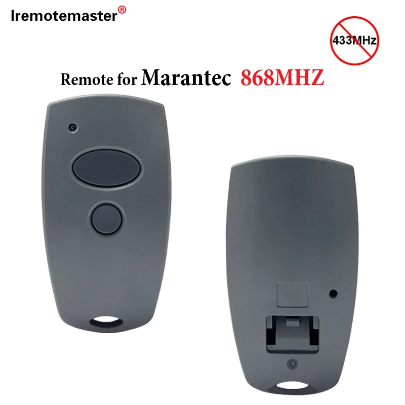 Marantec รีโมทประตูโรงรถ868MHz D304 D302ใหม่สามารถควบคุมได้ด้วยรีโมทคอนโทรลดิจิตอลมาร์เทก D384 D382 D321 D323ที่เปิด868 131