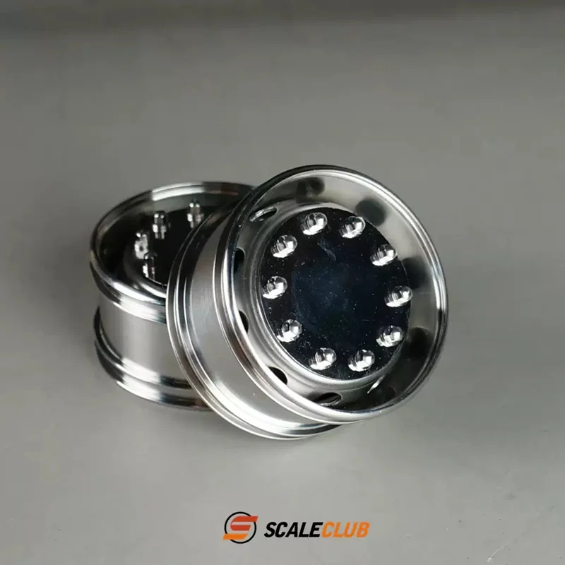 RC Scaleclub 1/14 Spiegelabdeckung im Traktor-LKW-Stil für Tamiya Lesu für Scania Man Actros Volvo Autoteile RC Truck – Detail 2