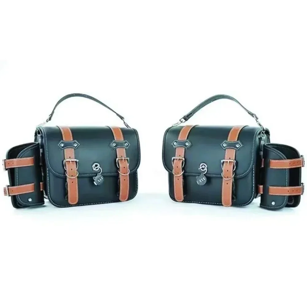 ل Zontes 125C C125 125 C السرج حقيبة الجانب حقيبة السرج حقيبة السفر رف أمتعة