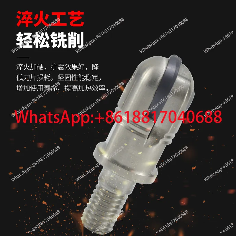Walter T2139 split lock tooth type milling head, high precision seismic numerical control machining tool with semi-circular ball