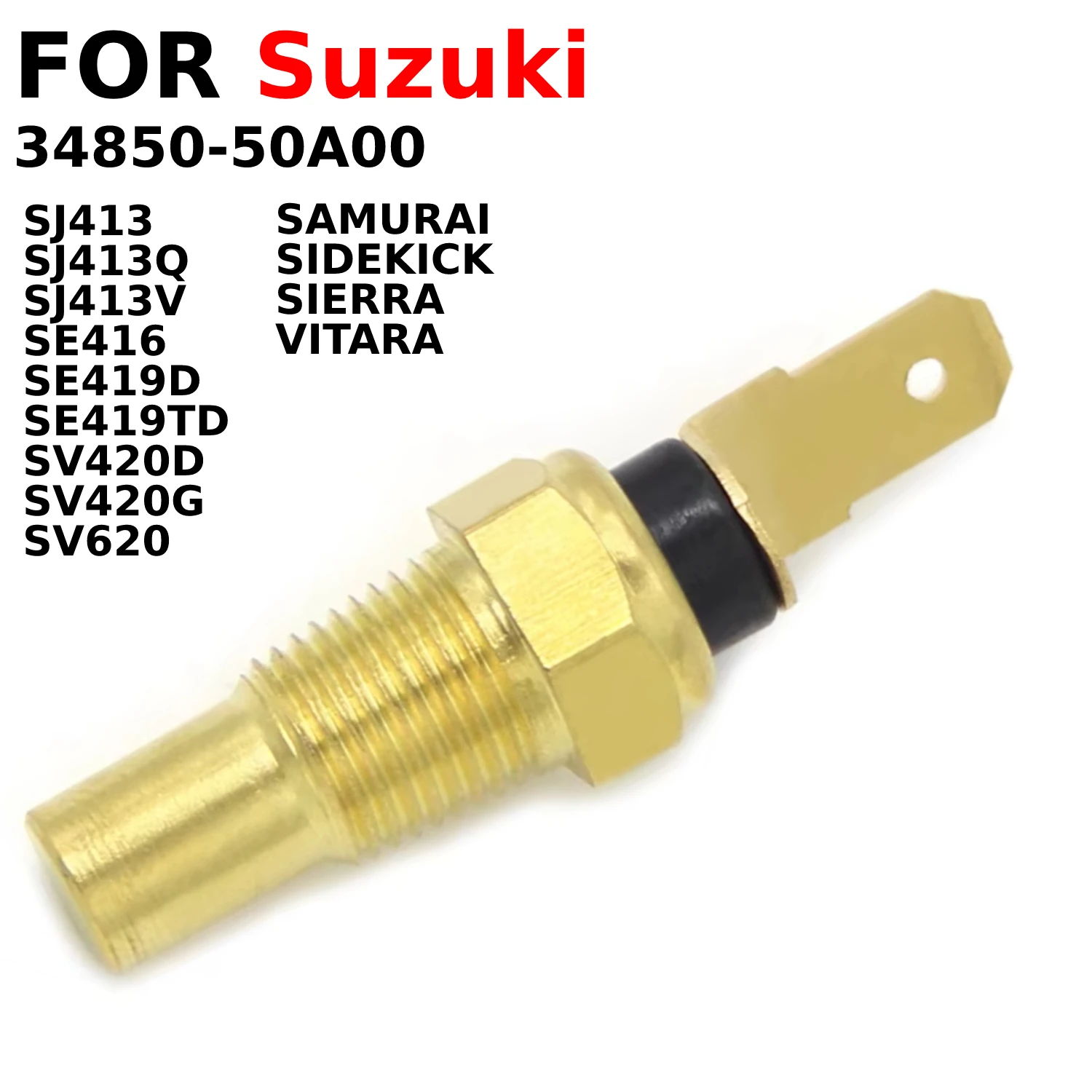 Motorcycle Water Temp Temperature Sensor For Suzuki SJ413Q SJ413V SE416 SE419D SE419TD SV420D G SV620 SIERRA SAMURAI SIDEKICK