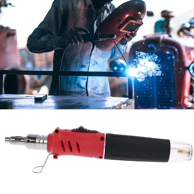 10-In-1 Gas Soldering Iron Case Set Multifunction HS-1115K Butane Lighter Spray Gun Set Welding Equipment 26ml Kit Torch