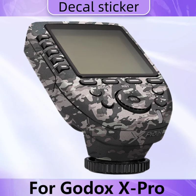 

For Godox Xpro X-Pro XPro Decal Skin Flash Vinyl Wrap Anti-Scratch Film Protective Coat Customized Sticker