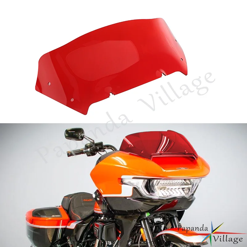 

Аксессуары для мотоциклов, 9-дюймовый дефлектор лобового стекла для Harley CVO Road Glide FLTRXSE 121, модели 2023 2024-позднее