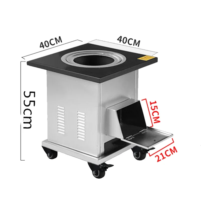 Estufa de leña Rural para el hogar, ahorro de energía, sin humo, olla grande, estufa de suelo de mesa, exterior, móvil, interior