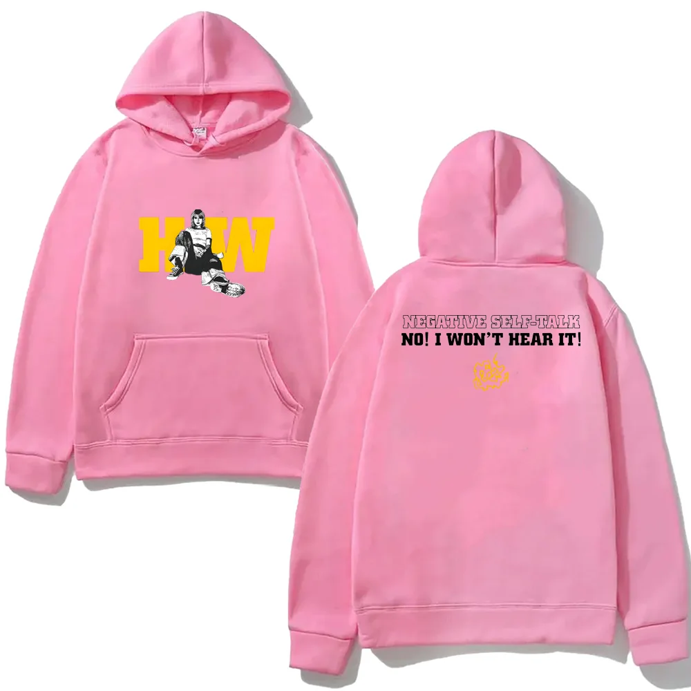 هوديي سالب ذاتي الحديث هايلي ويليامز 2025 بقلنسوة مع جيب من الصوف ملابس مريحة بلوفرات عالية الجودة