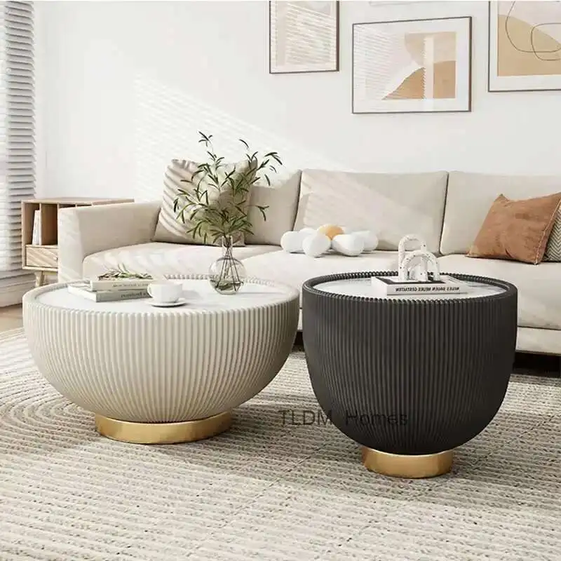

Modern Luxury Coffee Tables Elegant Effect Premium Aesthetic Minimalist Side Table Stylish Unique Kaffee Tische Home Furniture