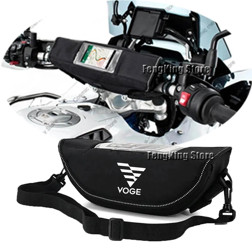 

For Voge voge 525dsx ds900x 625dsx 300 gy rally Motorcycle Waterproof And Dustproof Handlebar Storage Bag