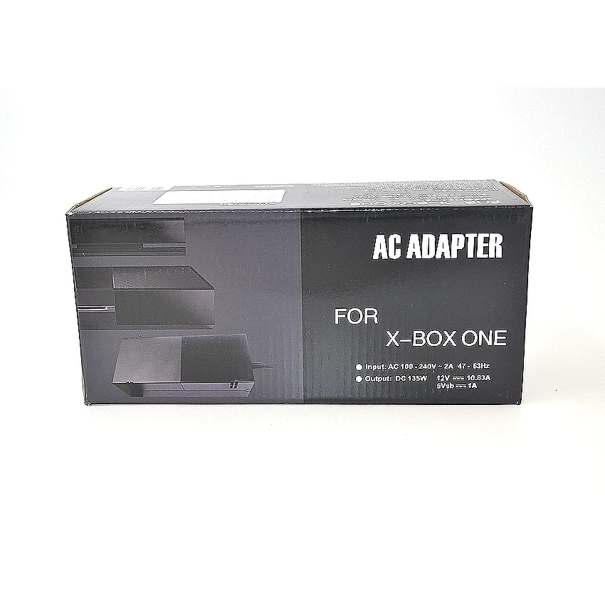 Black AC 100V-240V Power Supply US/EU/UK Plug Adapter USB Charging Charger For Xbox One Console AC Adapter Brick Charger