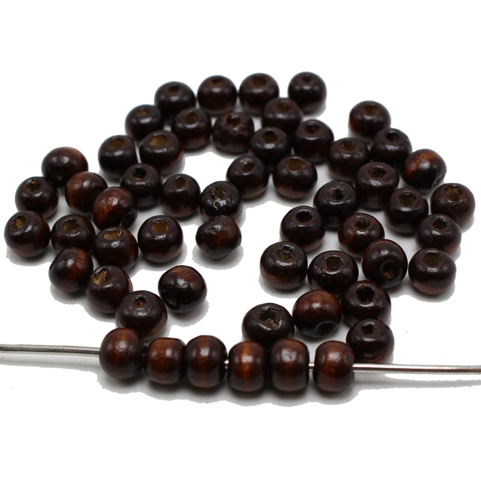 8mm Round Wood Beads~Wooden beads  500pcs