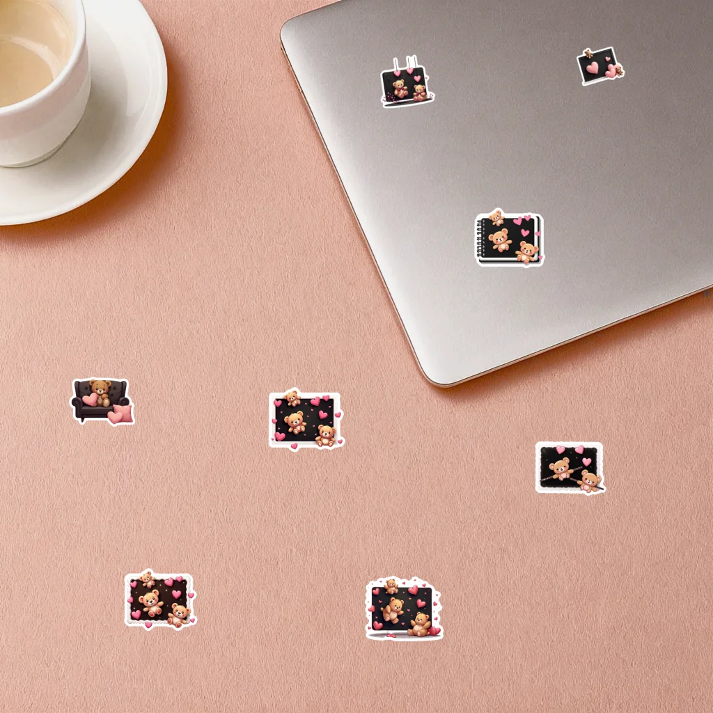 35 قطعة-70 قطعة ملصقات الكرتون لطيف مضحك ملصقات ملصقات صناعة يدوية لأجهزة الكمبيوتر المحمول الأمتعة سجل القصاصات مذكرات ملصق DIY بها بنفسك الهاتف المحمول #3