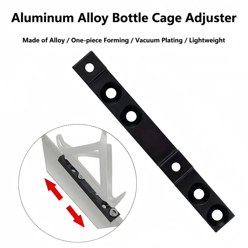 New Model Bike Bottle Cage Adapter Water Bottle Holder Hole Position Adjuster Road MTB Mountain Bike Kettle Cage Conversion Base