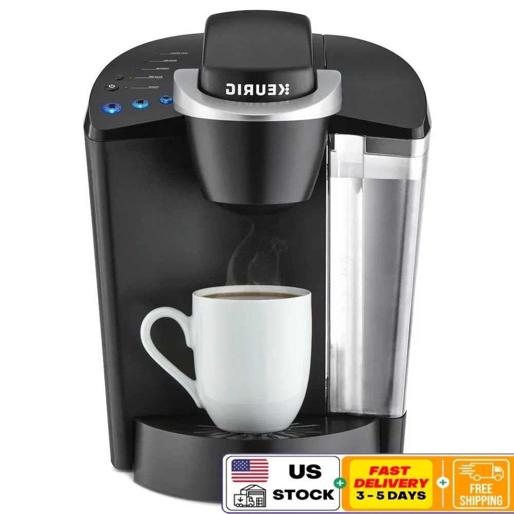 All Purpose Coffee Maker 6 8 10 oz Brew Coffee Tea Hot Cocoa Iced Beverages Removable Water Reservoir Auto Off Drip Coffee