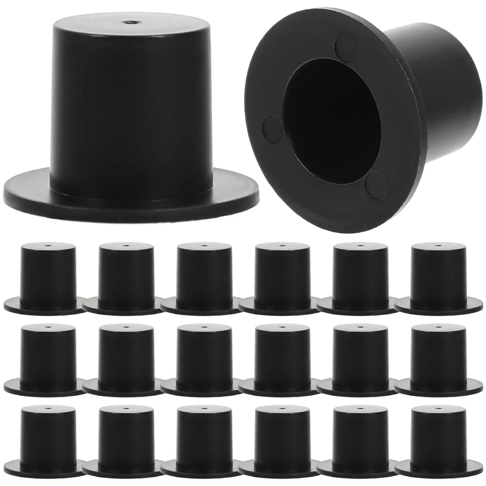 

150 Pcs Clown Hat Black Pendant for DIY Crafts Home Decor School Projects Mini Hat Decor Accessories Fashion