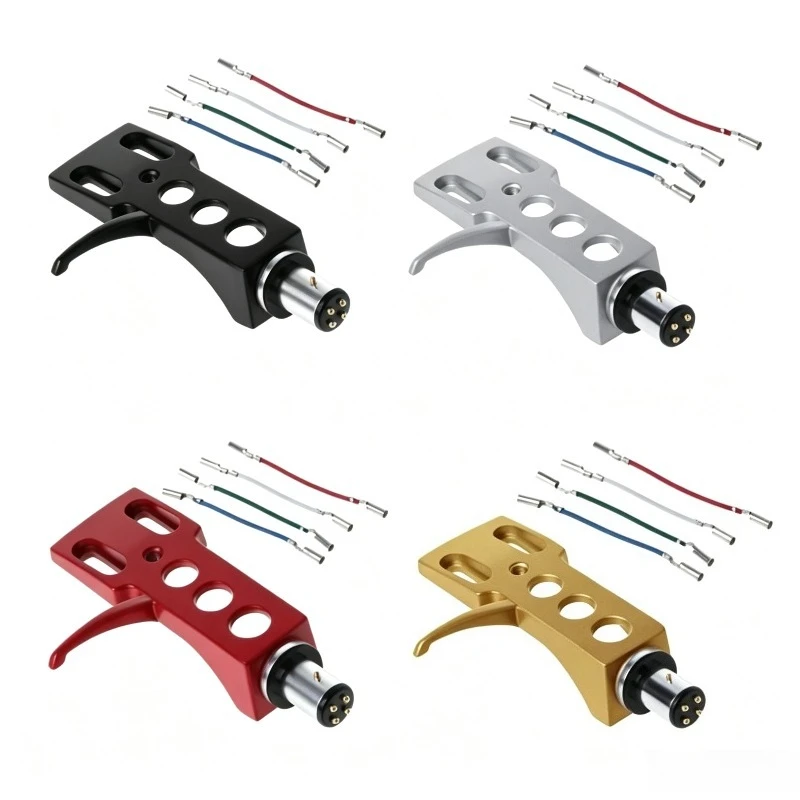 Universal Head Holder Shell Cover Iron Triangle AT3600L Aluminum Alloy Stylus Holder LP Vinyl Record Player Accessories