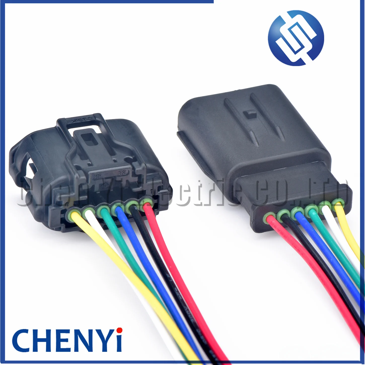 6 Pin TS 025 Series Accelerator Pedal Sensor Connector harness