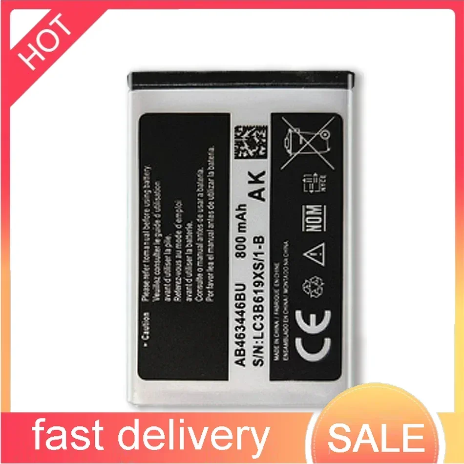 AB463446BU AB553446BU AB043446BE Battery for Samsung GT-C3520 E1228 GT-E2530 E339 C3300K X208 B189 B309 GT-E2330 C5212 Batterie