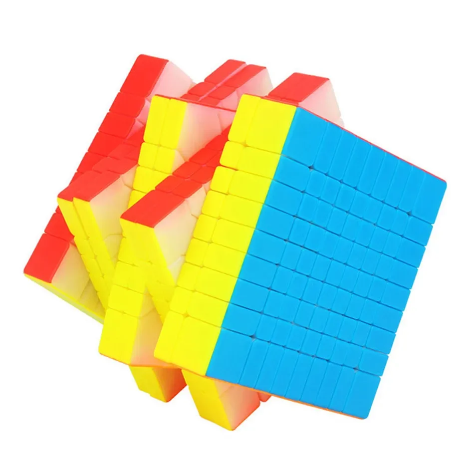 YUXIN Little Magic Professtional Stickerless 9*9*9 Magic Cube Speed Puzzle 9x9  Educational Toys  Highly difficult and complex