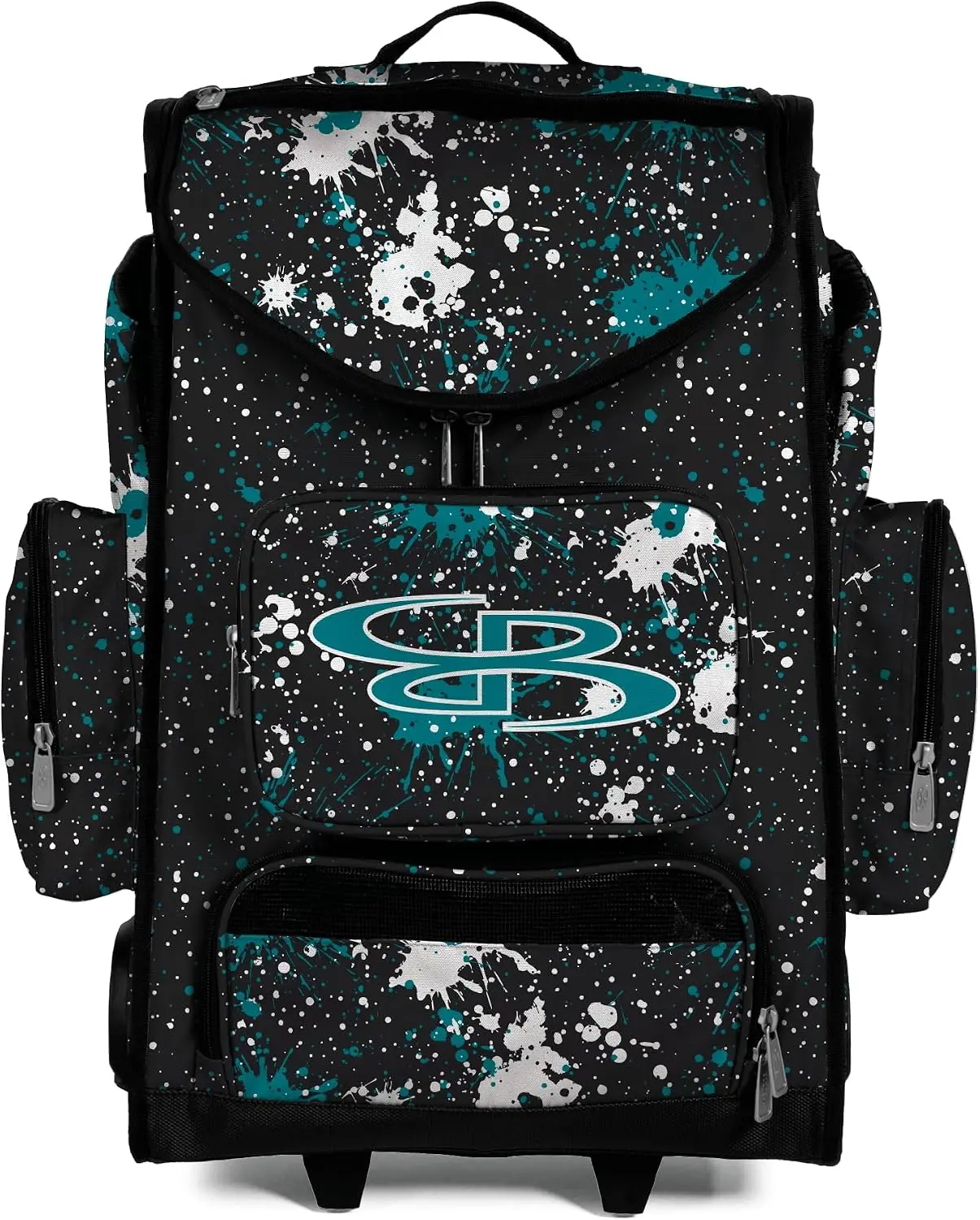Wheeled Backpack Hybrid Bat Bag Version Splatter