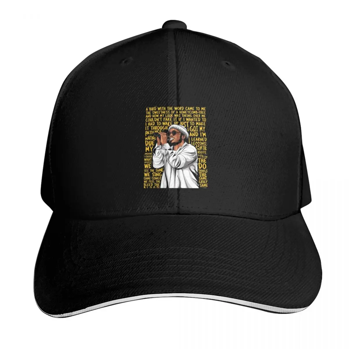 ANDERSON PAAK Essential T-Shirt Baseball Cap Casual Daily Wear Quick Dry Performance Cotton Twill Breathable