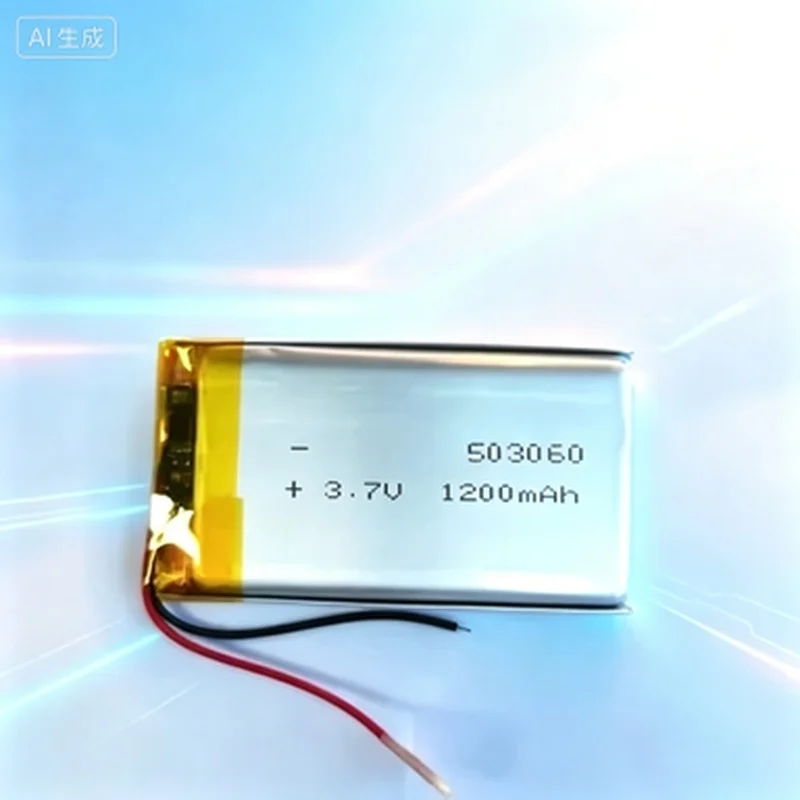3.7V 1000mAh 503060 Lithium Polymer Battery for Smart Wearable, Bluetooth Speaker, Medical Device