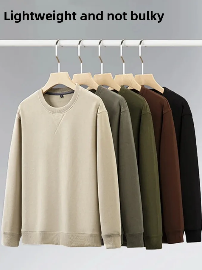 

Pierre Cardin Men's round Ne Sweatirt Woolen Long Sve Overhead Thiened Autumn New Sle Casual Comfortable Fit