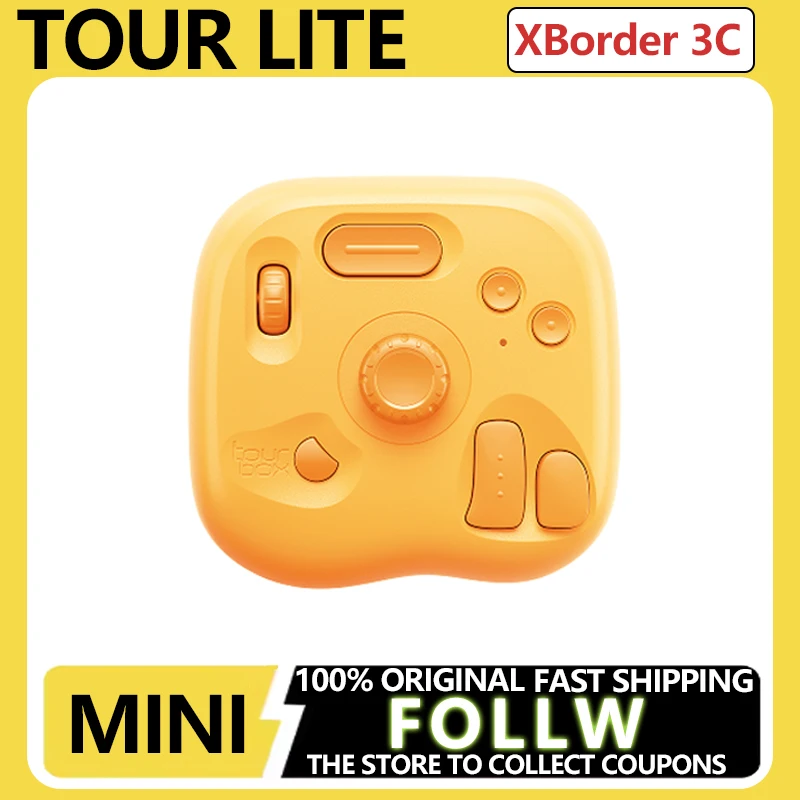 

Мини-клавиатура TourBox Lite, беспроводная Bluetooth, пользовательская доска для рисования, портативная многоязычная дизайнерская клавиатура, клавиатура для одной руки