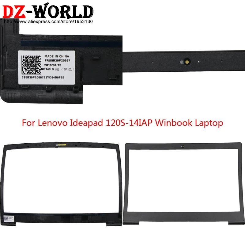 

ЖК-дисплей, передняя рамка, чехол для Lenovo Ideapad 120S-14 14IAP Winbook, ноутбук 5B30P20667