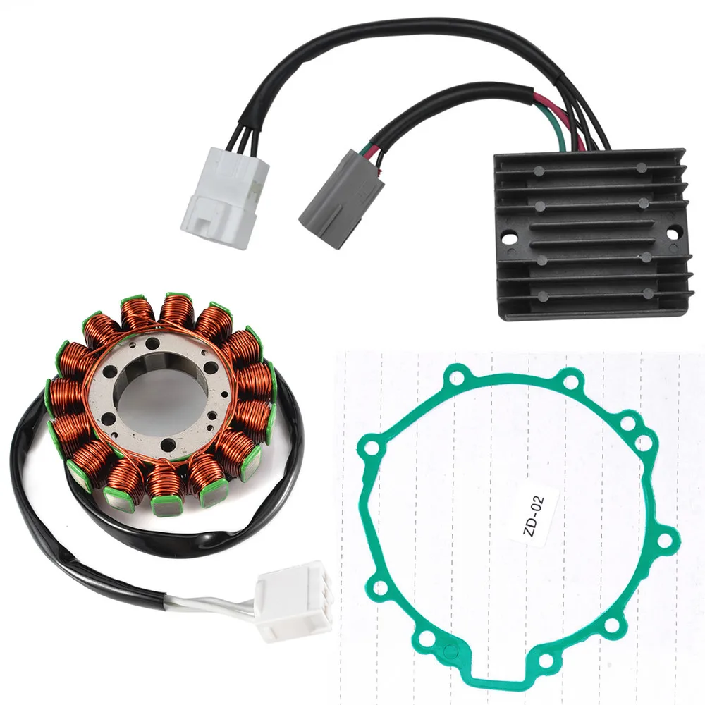 Junta Del Regulador De La Bobina Del Estator Magnético Para Kawasaki Zx600 Ninja 600 Zx6R Zx-6R 2007-2008 — -18%, 8.44€ Coupon, from 35.99€ – 18% descuento – €35.99