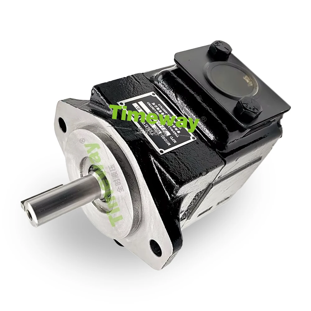 T6C  Hydrualic Single Pump T6C-022-1L00-B1 T6C-025-1L00-B1 T6C-028-1L00-B1 T6C-031-1L00-B1 Vane Pumps Keyed Shaft Rotation:CCW