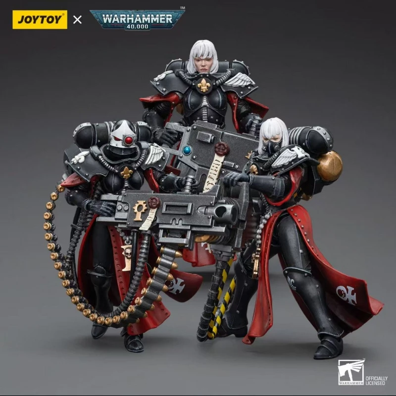 

JOYTOY Dark Source Warhammer 40K Battle Sisters Enemy Angel Squad Trio JT8131 Movable Soldiers