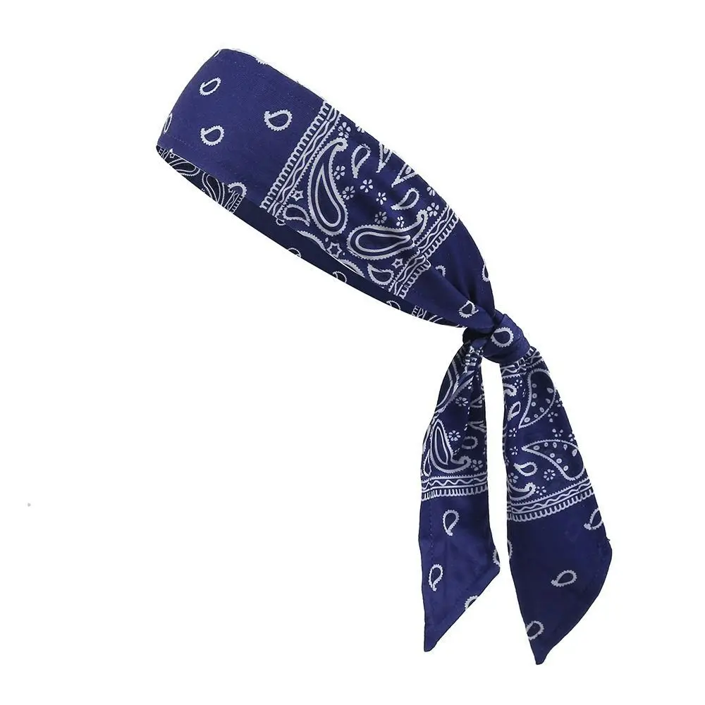 

Sports Headband Bandanna Antiperspirant Headscarf Anti-sweat Cooling Pirate Headband Stretch Breathable Bicycle Headband Cycling