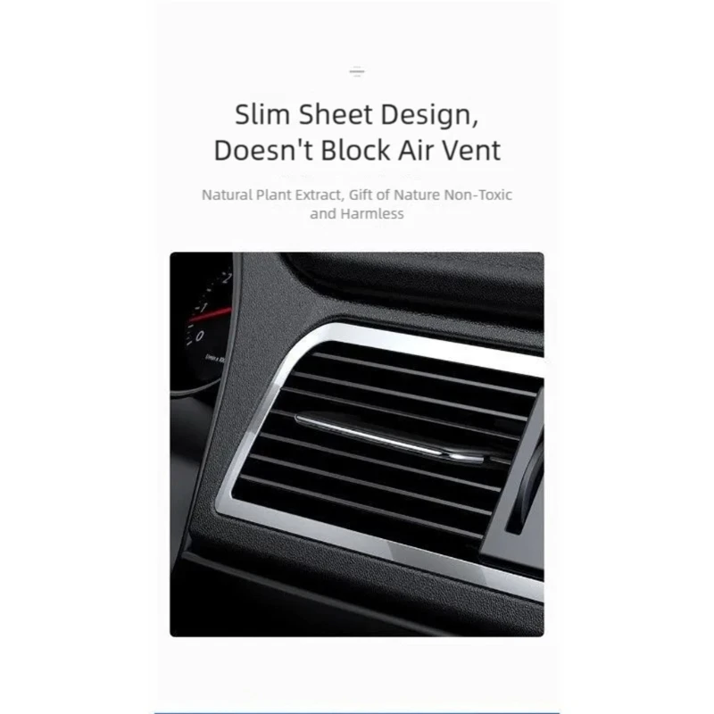 Car Air Freshener Clip Diffuser for Mounting on Vehicle Air Vent with Firm Grip