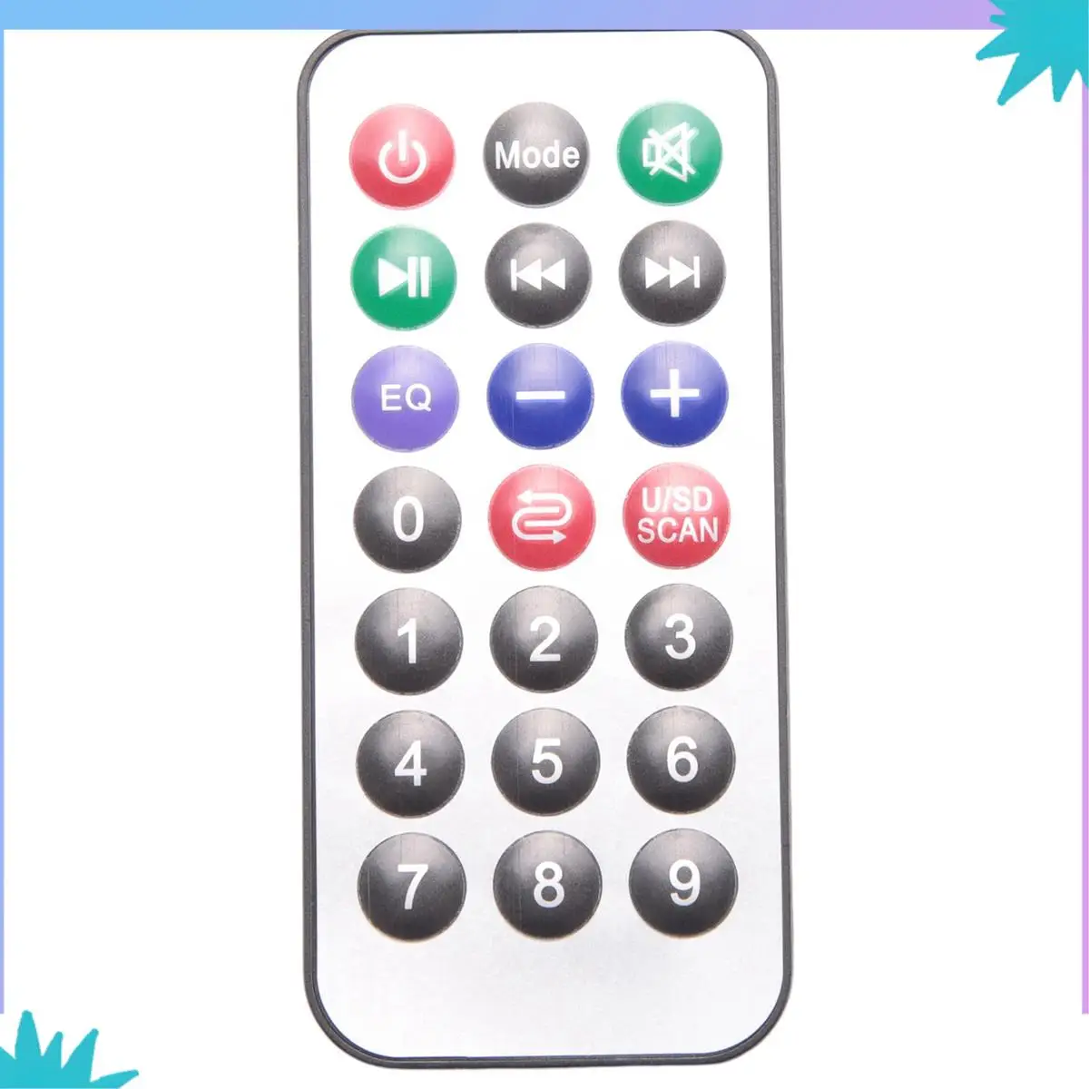 ABZW 4X Papan Dekoder MP3 Bluetooth 5.0 DC 5V 12V Modul Radio FM Mobil Mendukung TF USB AUX untuk Telepon Mobil