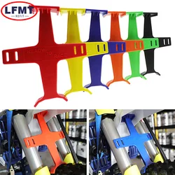 Soporte de horquilla de plástico para motocicleta, abrazadera Universal para KTM, HONDA, YAMAHA, SUZUKI, KAWASAKI SX, EXC, YZ, YZF, 2020, 2021