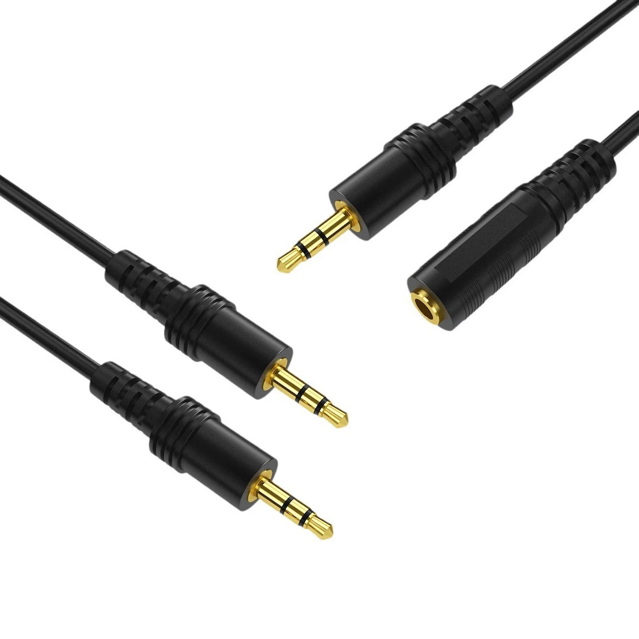 

1.5m 3m AUX Audio Cable 3.5mm TRS Male to Male/Female Long Extension Cord for PC Microphones, Headphones, Car Stereo Speakers