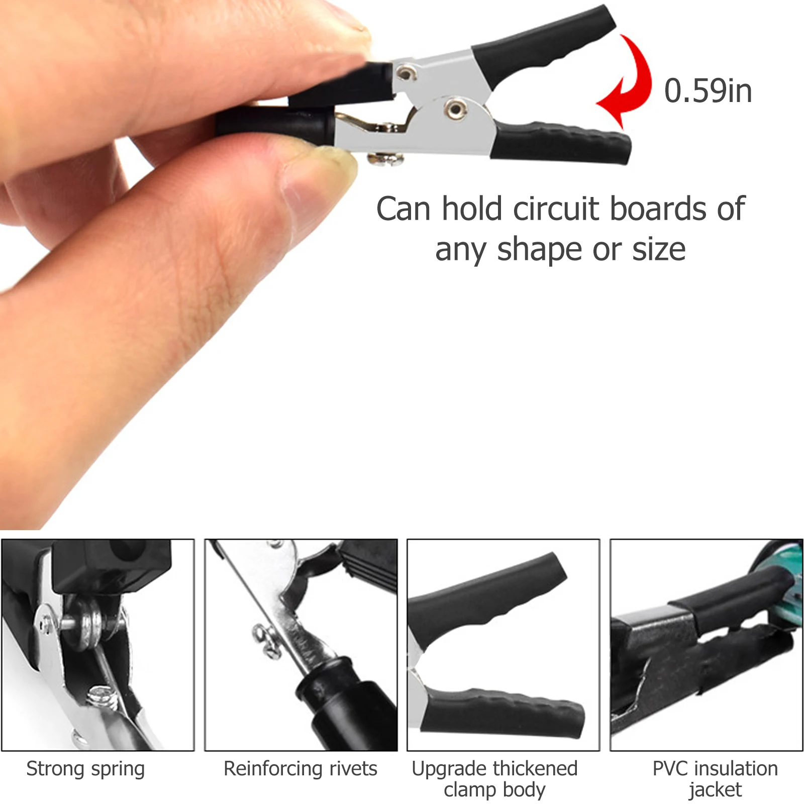 Soldering Station Helping Hand Flexible Arms and Third Hands Soldering Tool for Electronic Repair Model Aircraft