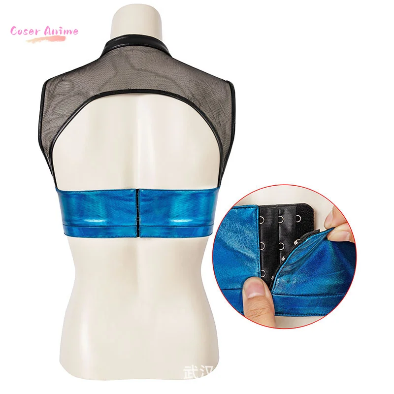 أزياء Coser Game LOL Akali التأثيرية أزياء الهالوين كرنفال حفلة عيد الميلاد لعب الأدوار الملابس