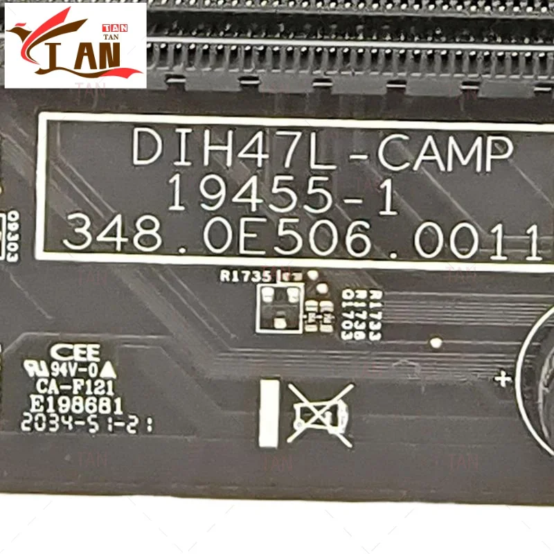 สําหรับ ACER Nitro N50-610 เมนบอร์ด DIH47L-CAMP 19455-1 348.0E506.0011 DDR4 LGA1200 Mainboard 100% ทดสอบทํางานอย่างเต็มที่ TAN
