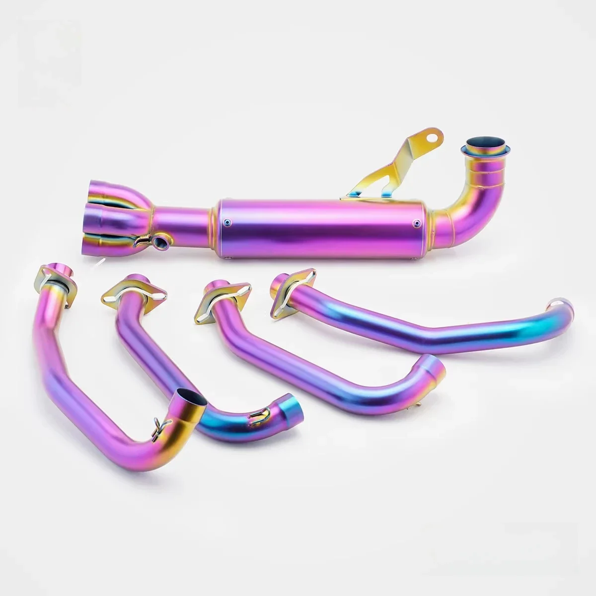 Spring Breeze 500SR VOOM modified exhaust pipe, competitive running at the end of the whole section