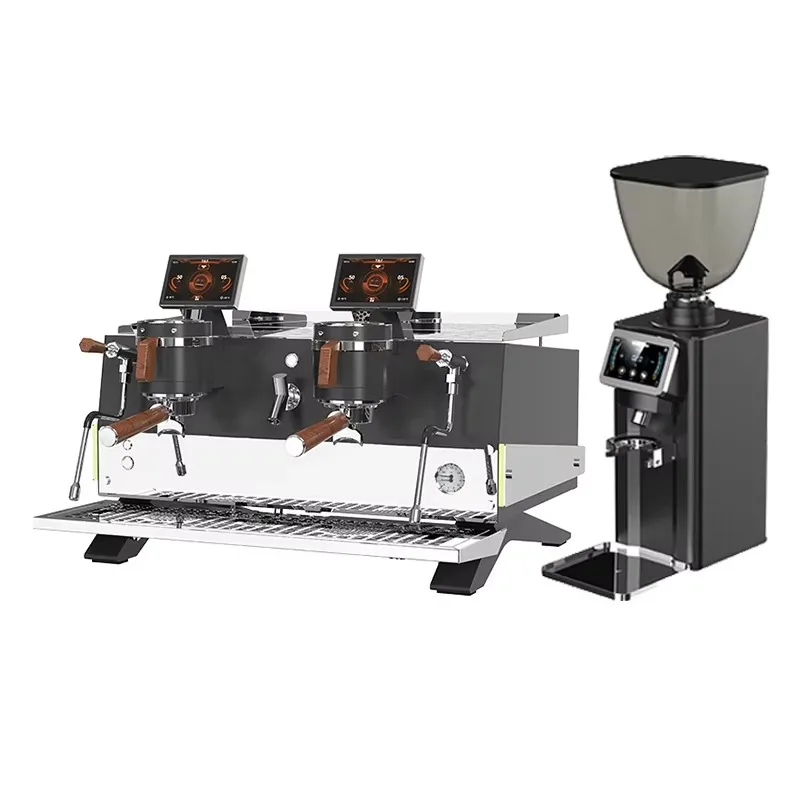 Professional Best Coffee Shop Equipment Machine Making Hot Chocolate Cappuccino Vintage Italian Espresso Coffee Machine