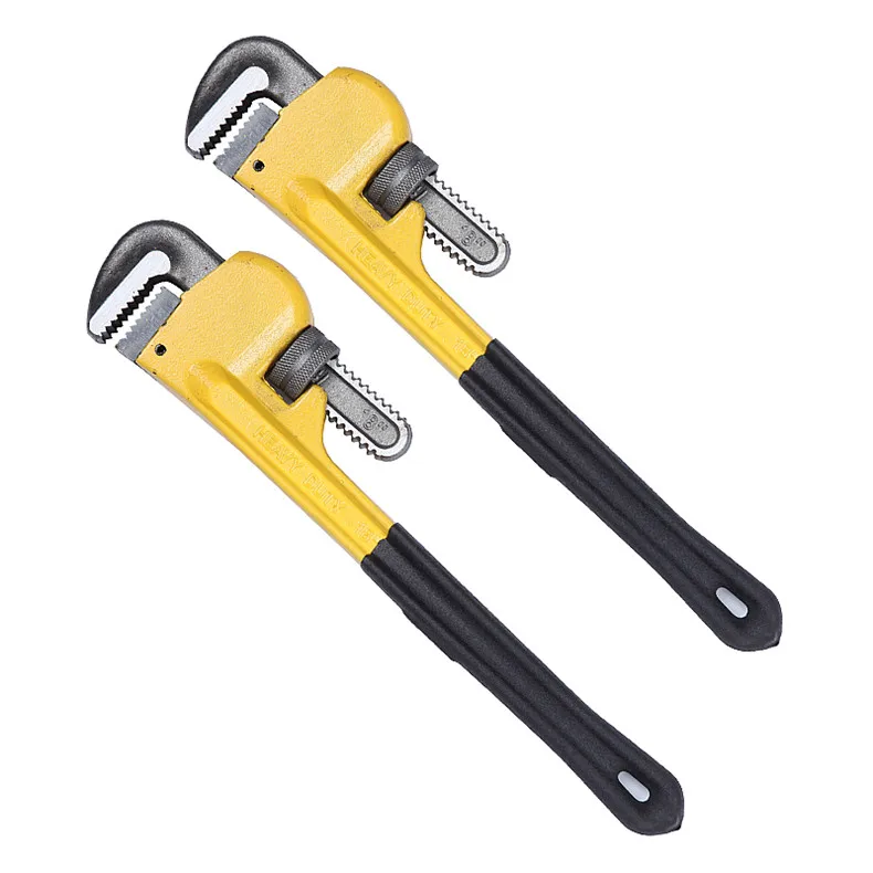 Wholesale Plumbing Tools Durable Heavy D uty Pipe Spanner Adjustable Pipe Wrench 8