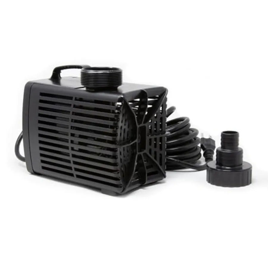 

Submersible Water Pump 3550 GPH Auto-Shutoff for Waterfall Stream Water Garden 168W 25.7 ft Max Lift Black