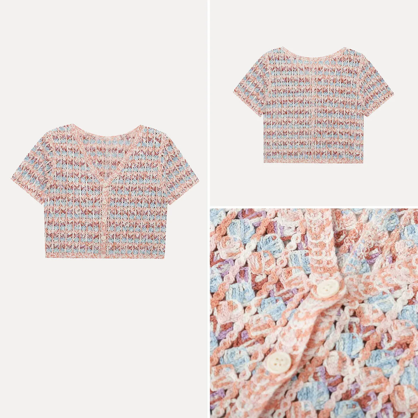 

2025 Autumn New Sle Women's Knitted Open Cardigan Top Personali Versatile Daily Wear Z Brand European Sle Fem F...