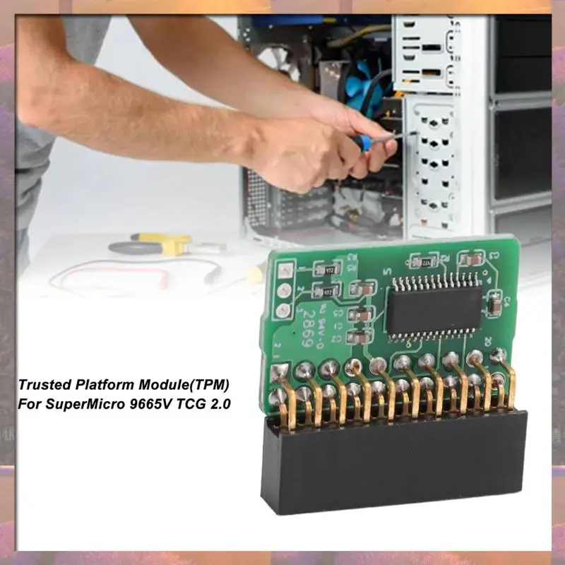 Modulo piattaforma fiduciata verticale modulo TPM 2.0 da 20 pin di vendita superiore per AOM TPM 9665V TCG 2.0