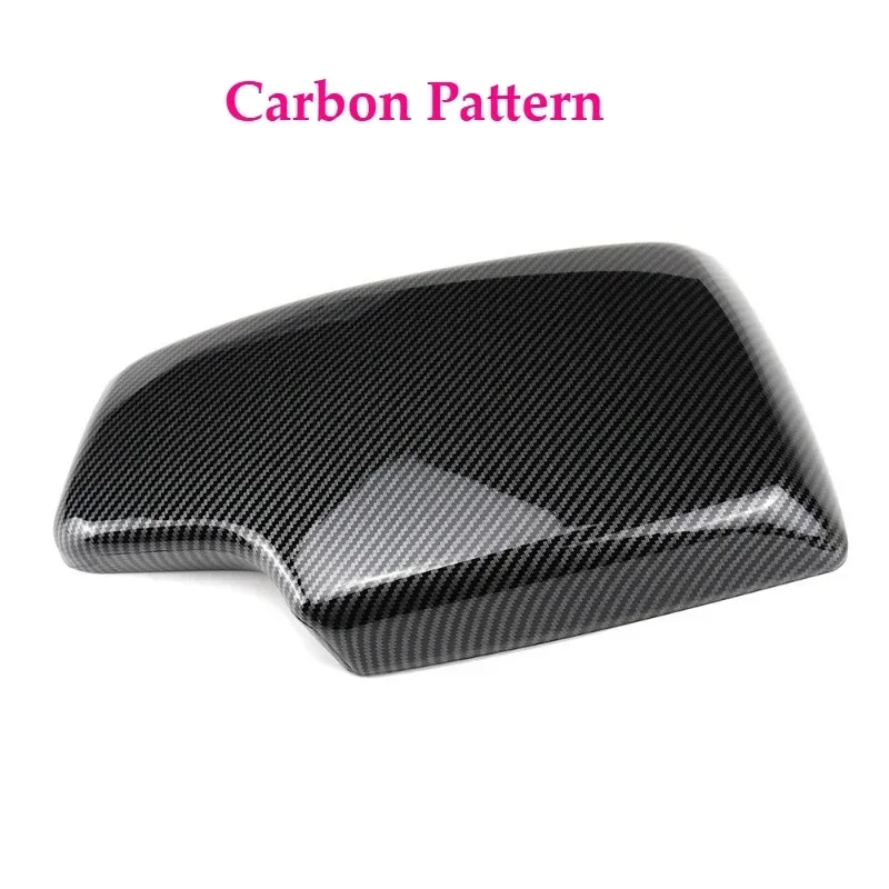 Für F30 F32 3er 4er Serie 2013-2019 ABS Carbon-Faser-Muster Schwarze Farbe Mittelkonsole BMW Armlehnen-Aufbewahrungsbox Schutzabdeckung – Detail 3