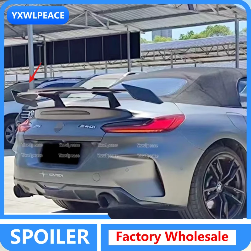 

For BMW Z4 G29 GT Style Carbon Fiber Rear Spoiler Trunk Wing 2019 2020 2021 2022 2023